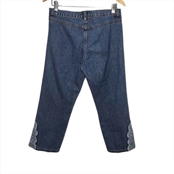 𝅺Size 6 Vintage Calvin Klein Capris- No back pockets - Picture 2 of 8